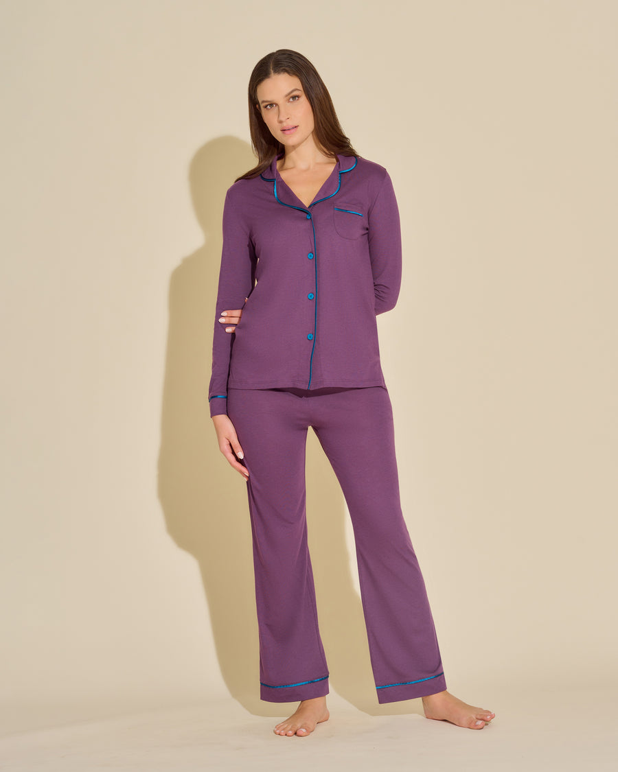 Violette Ensemble - Bella Ensemble Pyjama Haut À Manches Longues Et Pantalon