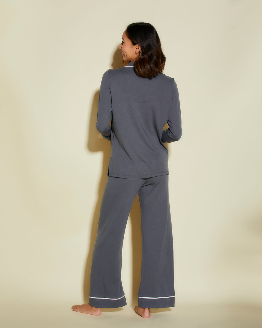 Grigio Set - Bella Pigiama Petite Con Top A Maniche Lunghe E Pantaloni