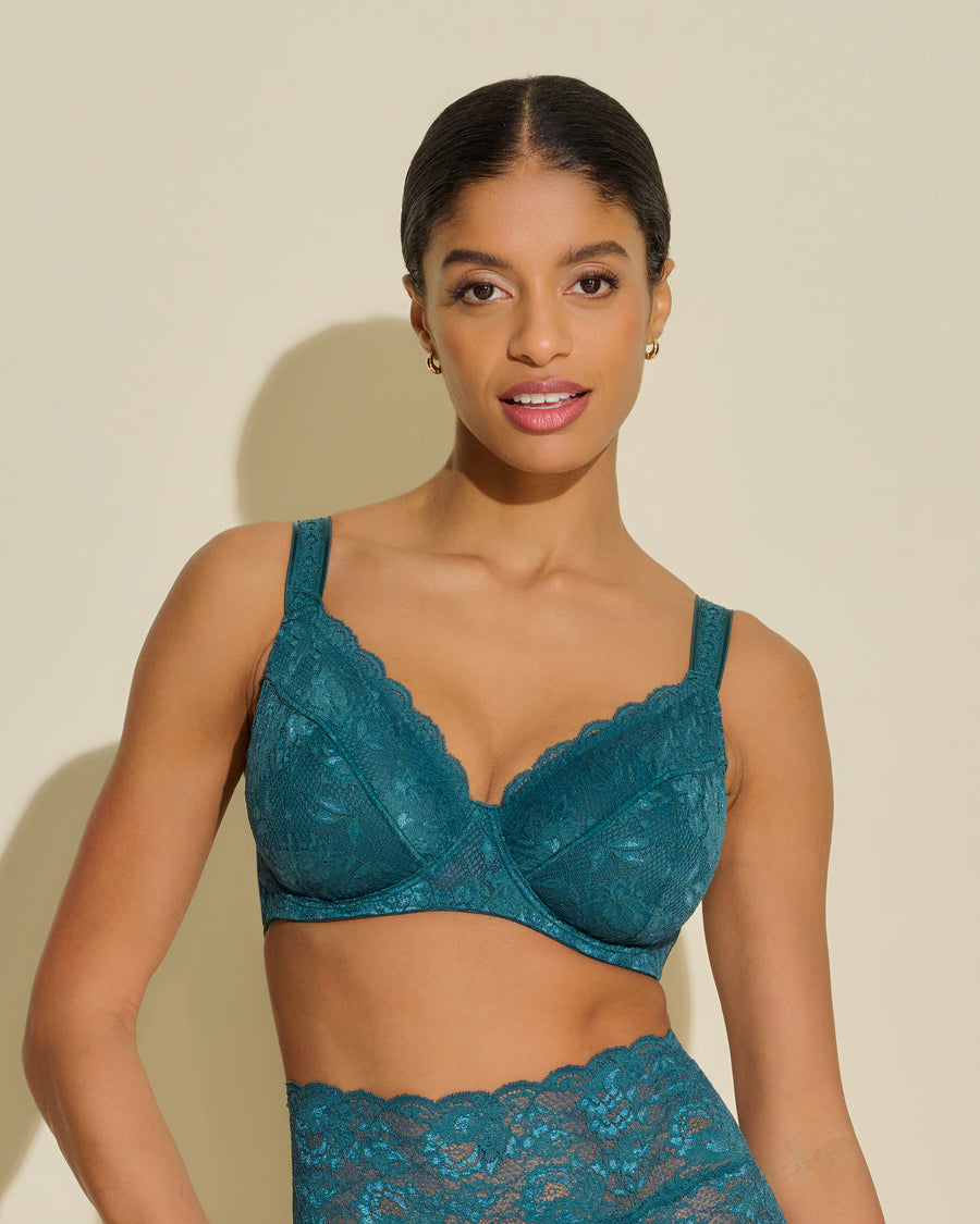 Verte Soutien-Gorge - Never Say Never Soutien-Gorge De Soutien Latéral