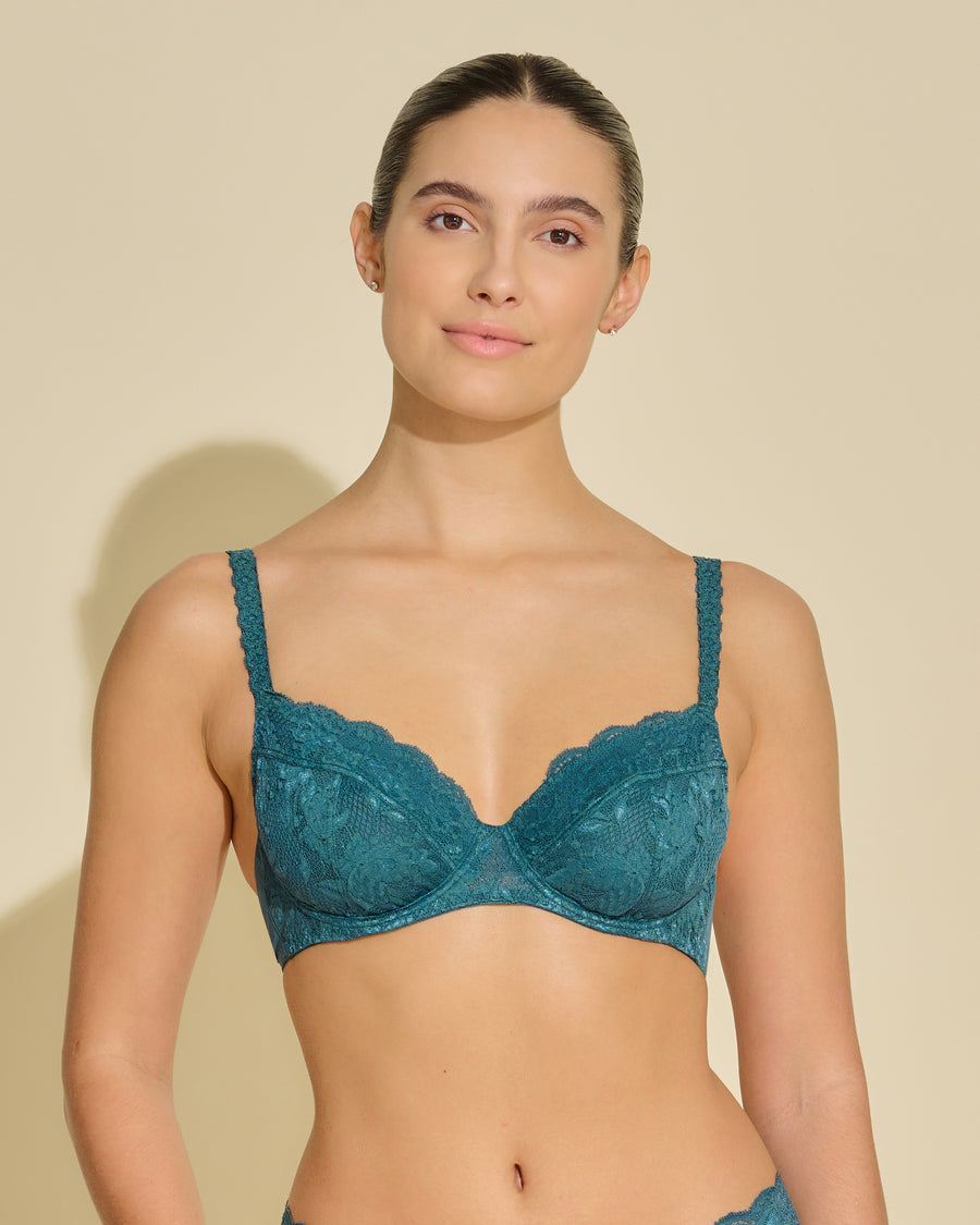 Green Bra - Never Say Never Side Support Bra