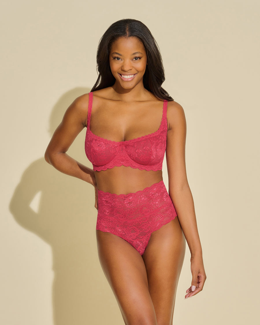 Red Bra - Never Say Never Balconette Bra