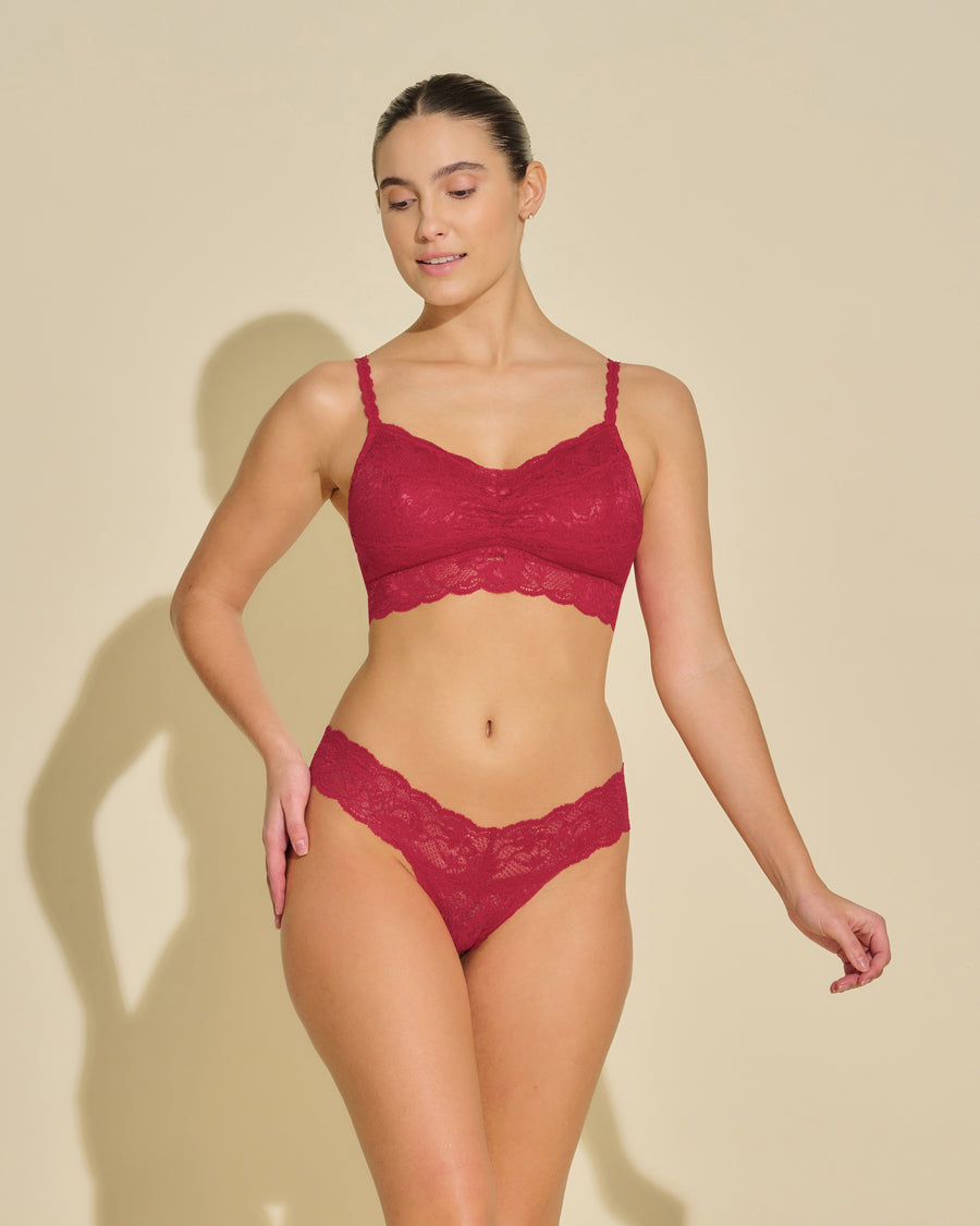 Red Bralette - Never Say Never Sweetie Padded Bralette