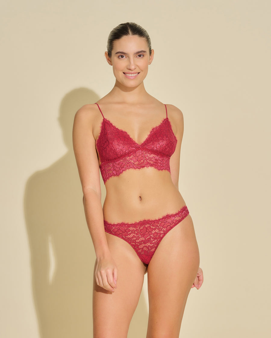 Red Bralette - Pret A Porter Bralette