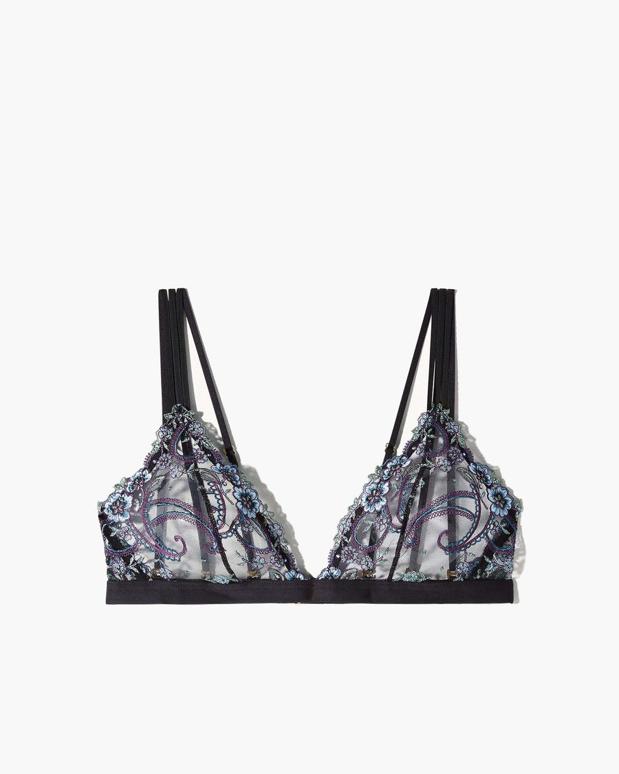 Schwarz Bralette - Sanika Trianglel Soft BH