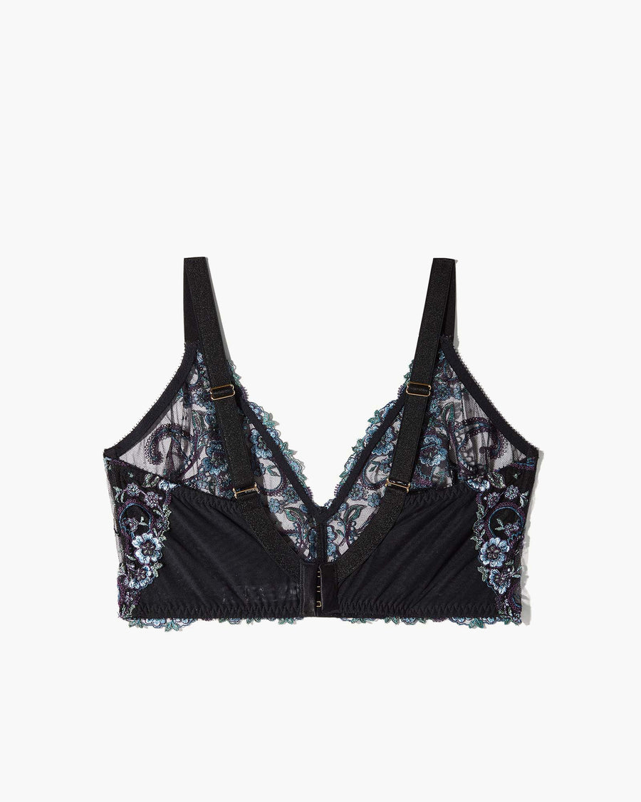 Schwarz Bralette - Sanika Curvy Tall Triangel-Balette