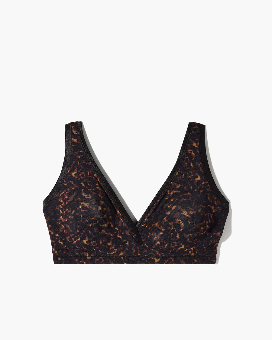 Print Bralette - Soire Confidence Printed Curvy Bralette