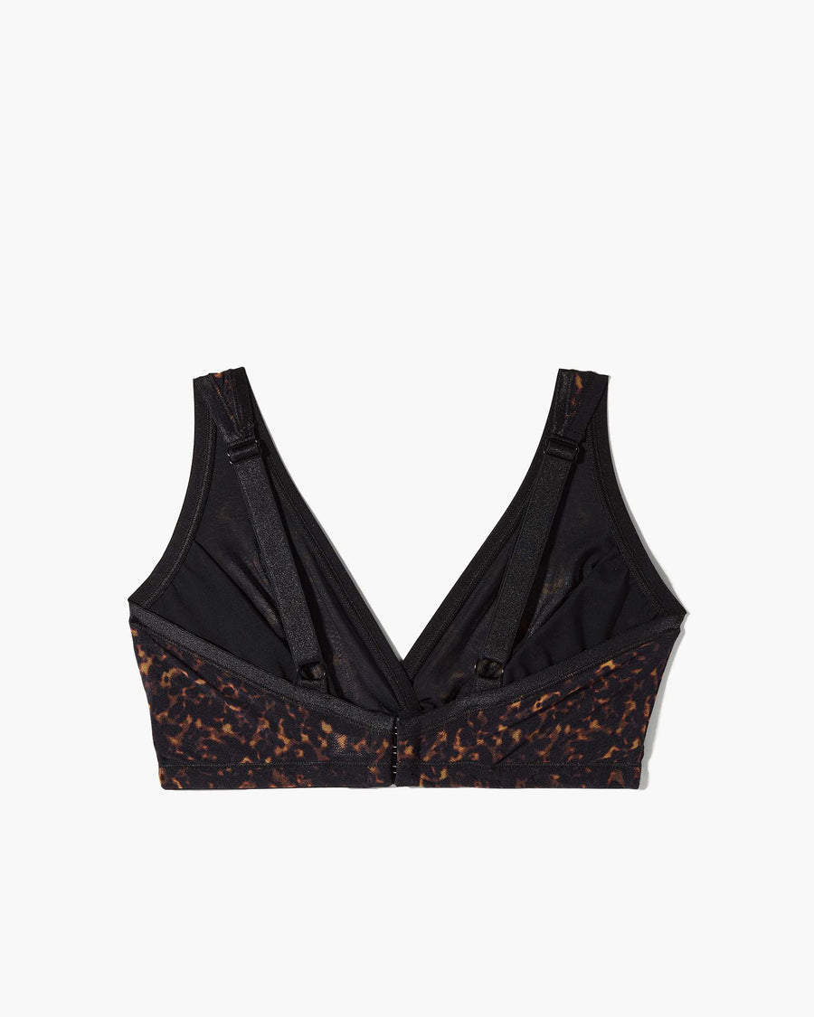 Print Bralette - Soire Confidence Printed Curvy Bralette