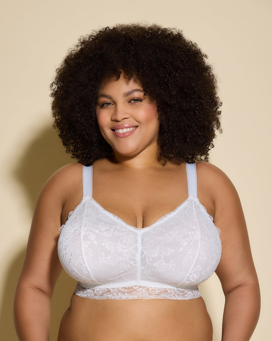 Weiß Bralette - Courtney Ultra Curvy Bralette