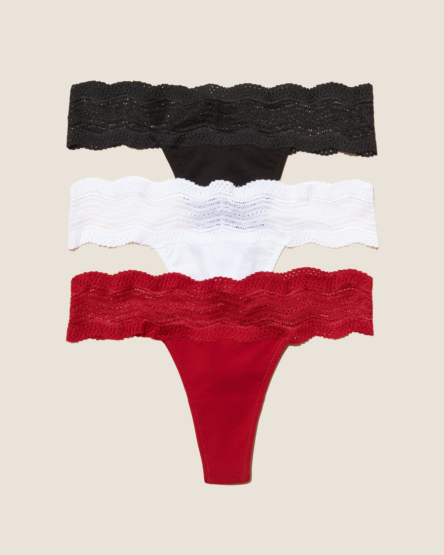 Multi Thong - Dolce Thong - 3 Pack Set