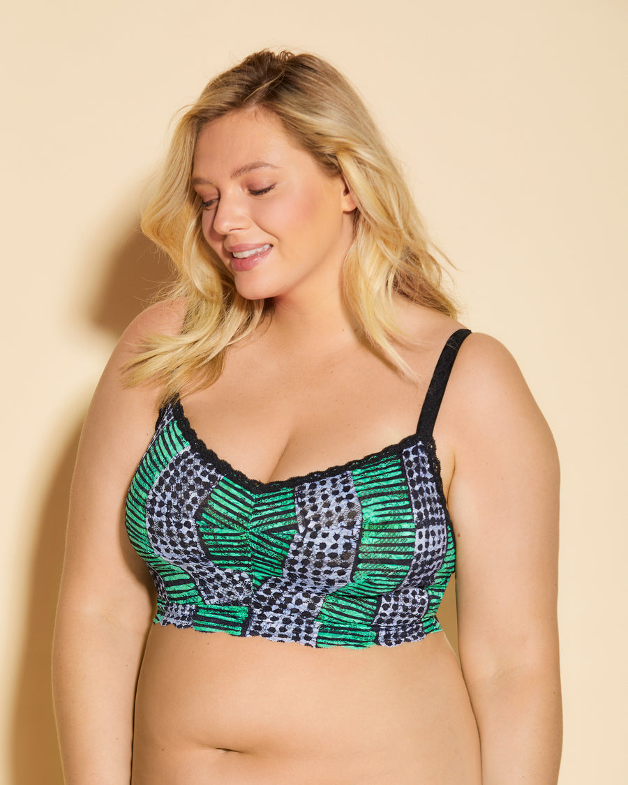 Estampado Bralette - Never Say Never Printed Bralette Sweetie Ultra Curvy