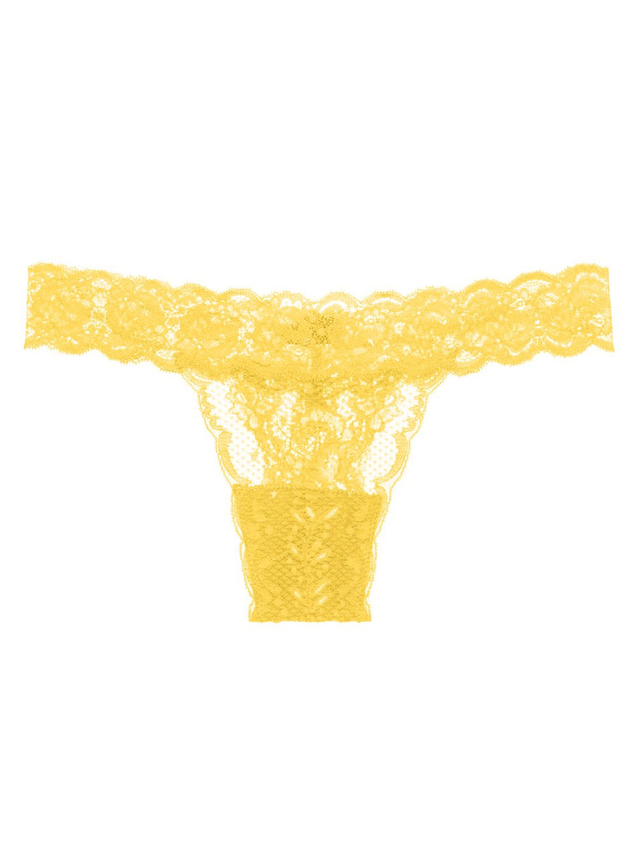 Jaune String, Never Say Never String Taille Basse