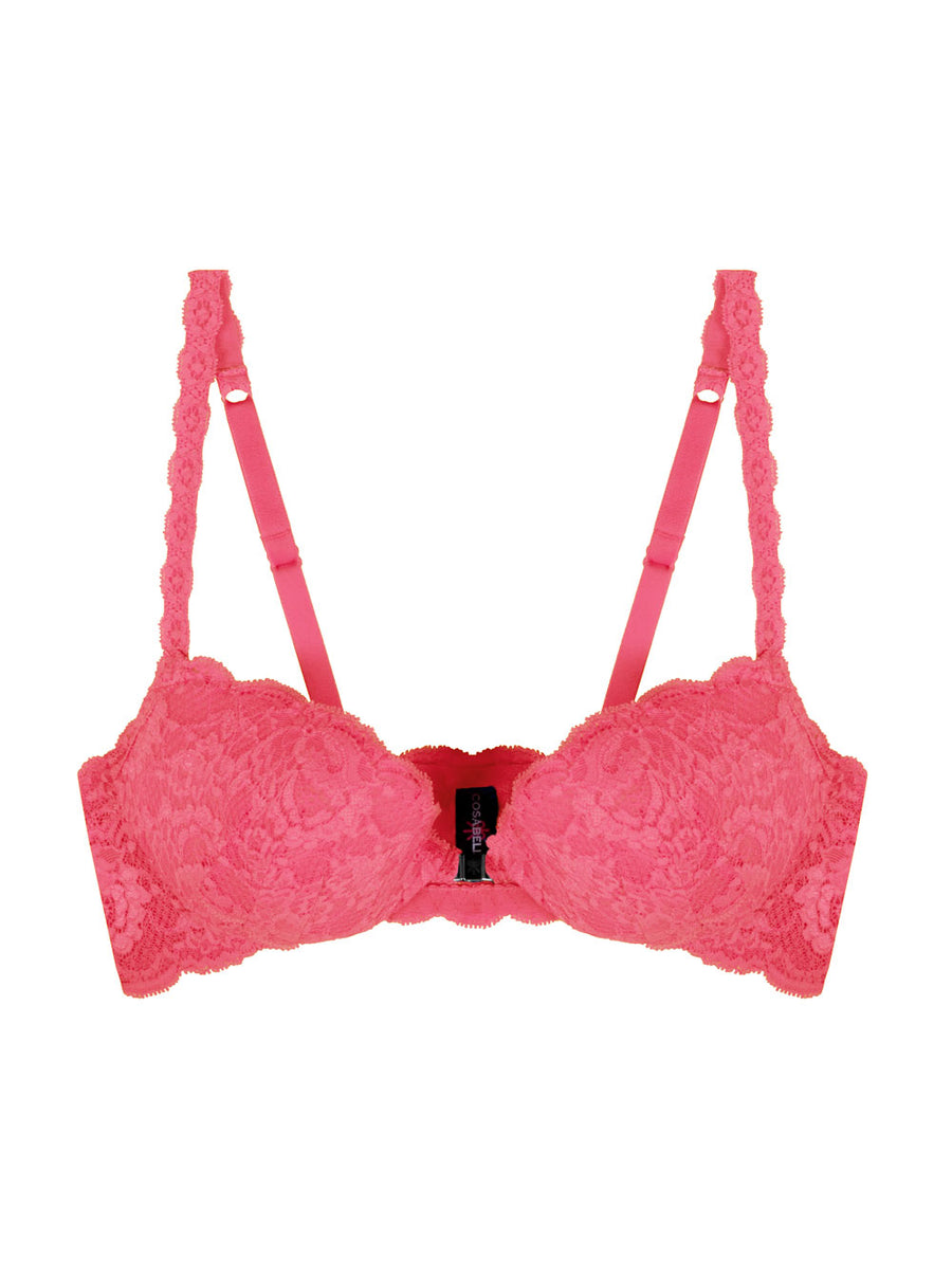 Pink Bra - Never Say Never Sexie Push Up Bra