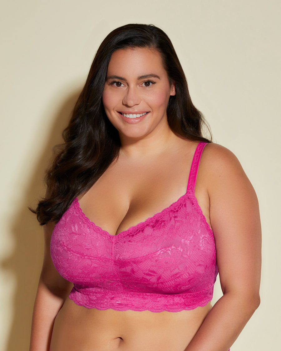 Pink Bralette - Never Say Never Ultra Curvy Sweetie Bralette