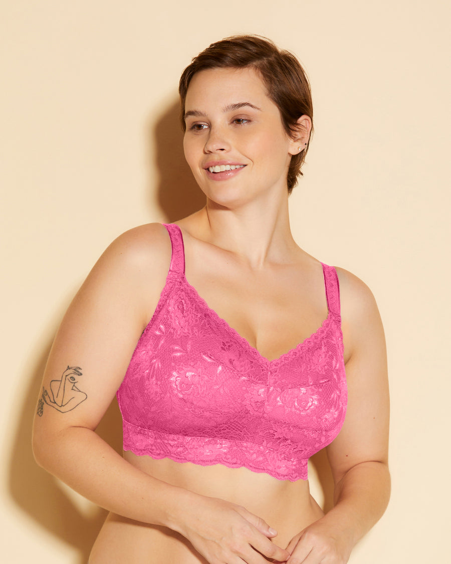 Pink Bralette - Never Say Never Super Curvy Sweetie Bralette