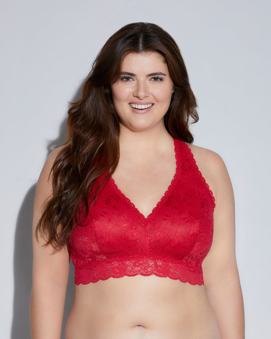 Rouge Bralette - Never Say Never Racie Grandes Tailles