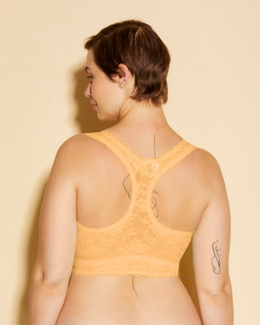 Yellow Bralette - Never Say Never Super Curvy Racie Racerback