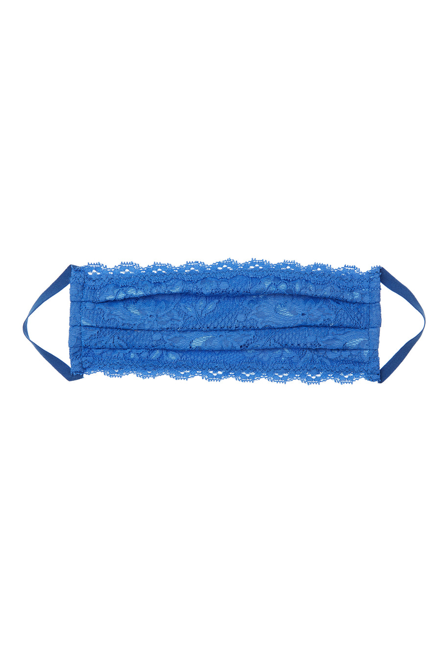 Blau Accessoire - Never Say Never Pleated Face Mask