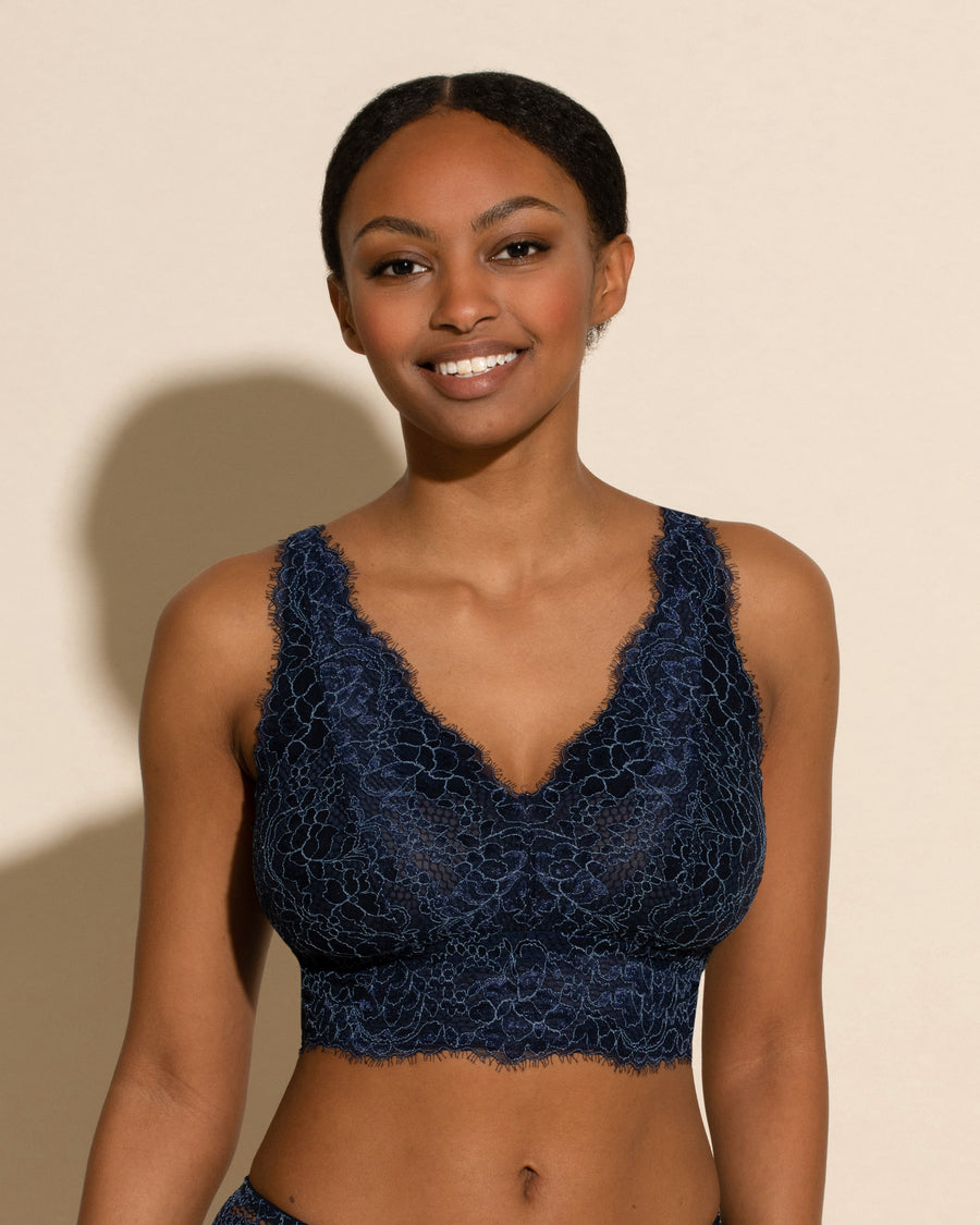 Blau Bralette - Pret A Porter Curvy Longline-Bralette