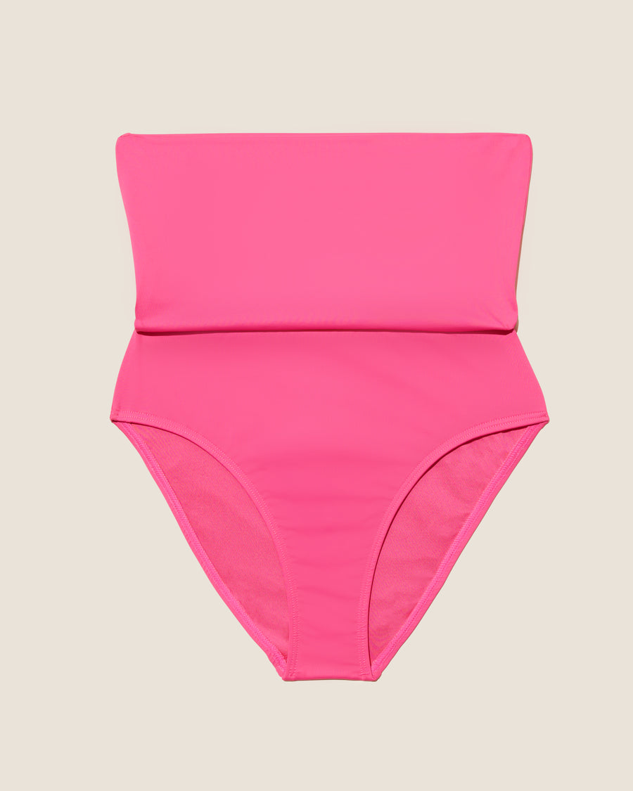 Rosa Swim Bottoms - Vita Marina Hochtailliertes Unterteil